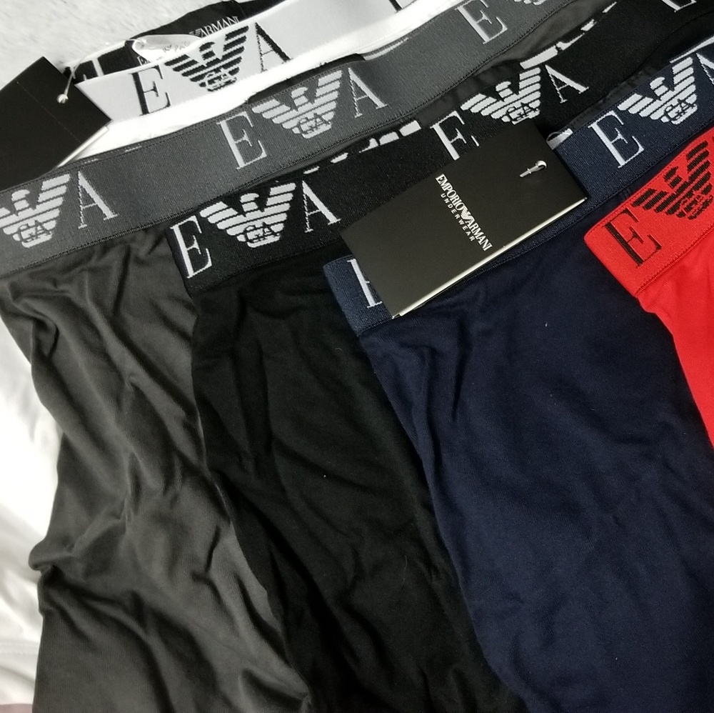 💋5 for $49 • NWOT EMPORIO ARMANI COTTON BOXER BRIEFS - Picture 7 of 7